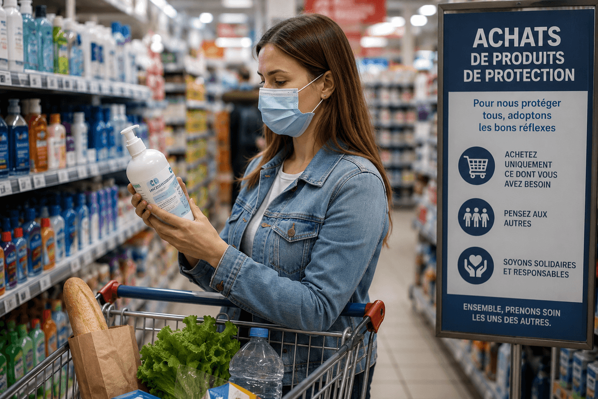 Illustration des situations de la vie quotidienne où le hantavirus peut potentiellement circuler : zones publiques et environnements fréquentés